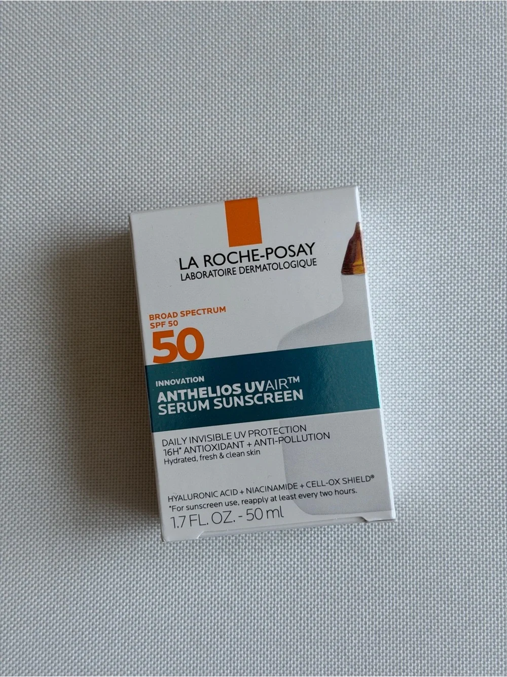NWT La Roche-Posay Anthelios UV Air Daily Supercharged Serum Sunscreen SPF 50